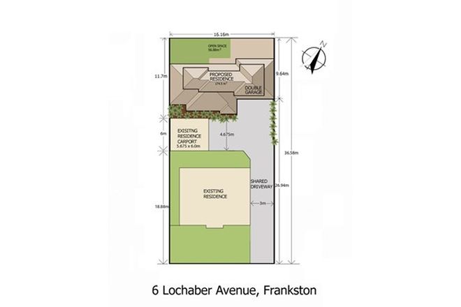 Picture of Lot 2/6 Lochaber Ave, FRANKSTON VIC 3199