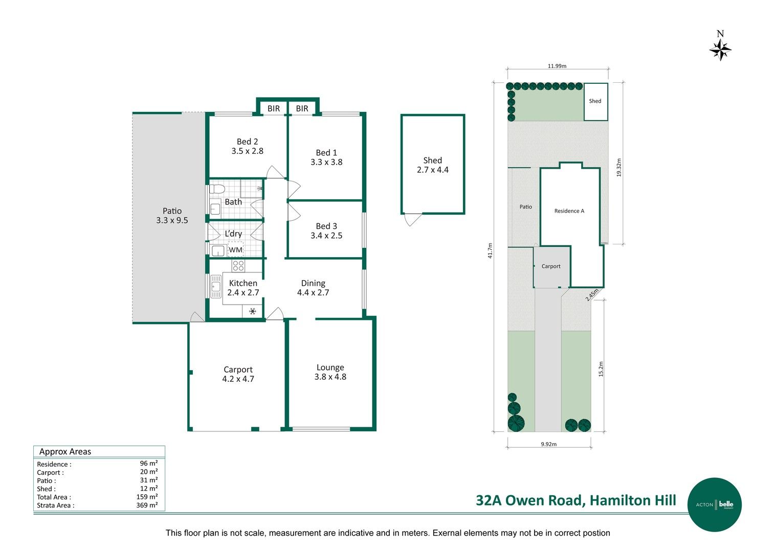 3 bedrooms House in 32A Owen Road HAMILTON HILL WA, 6163