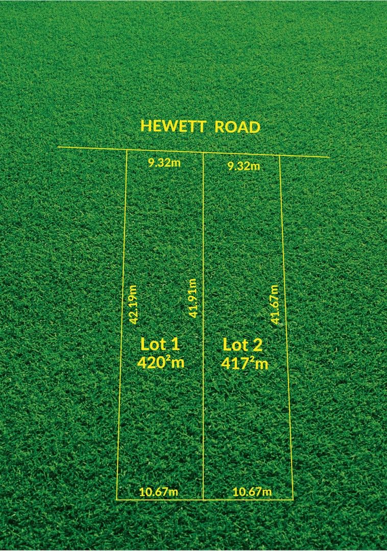 Vacant land in 9 & 11 Hewitt Road, ELIZABETH SOUTH SA, 5112