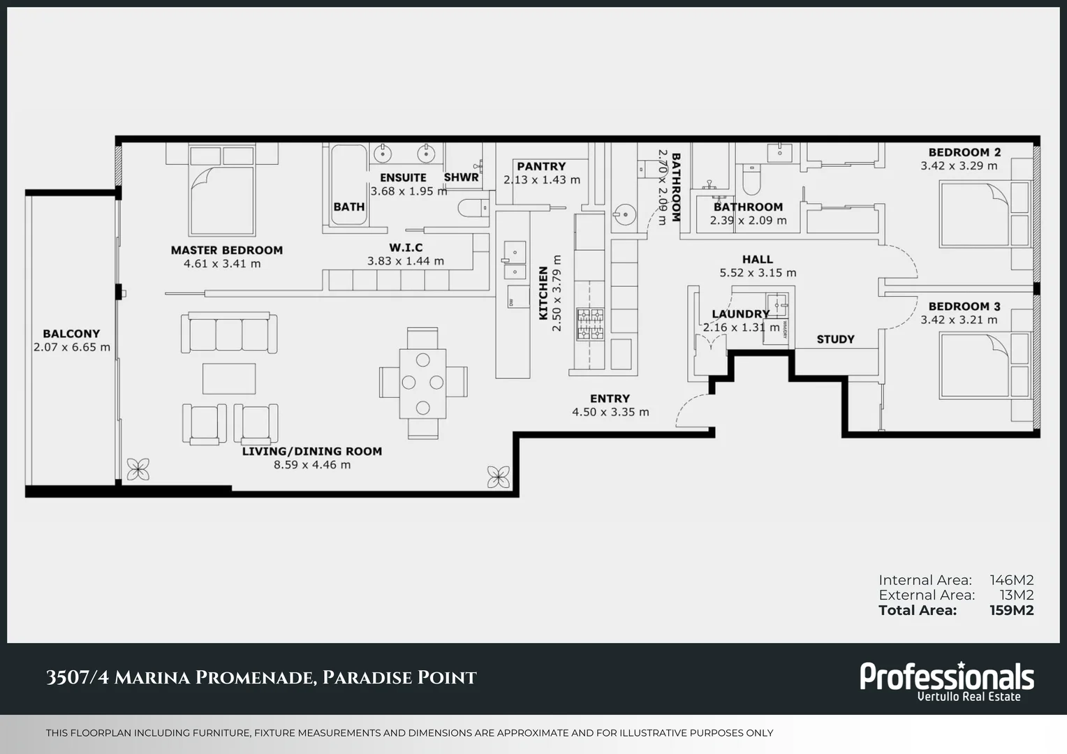 Additional image 22 of 3507/4 Marina Promenade, Paradise Point QLD 4216