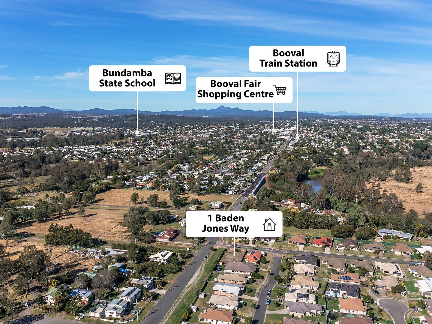 1 Baden Jones Way, North Booval Property History & Address Research