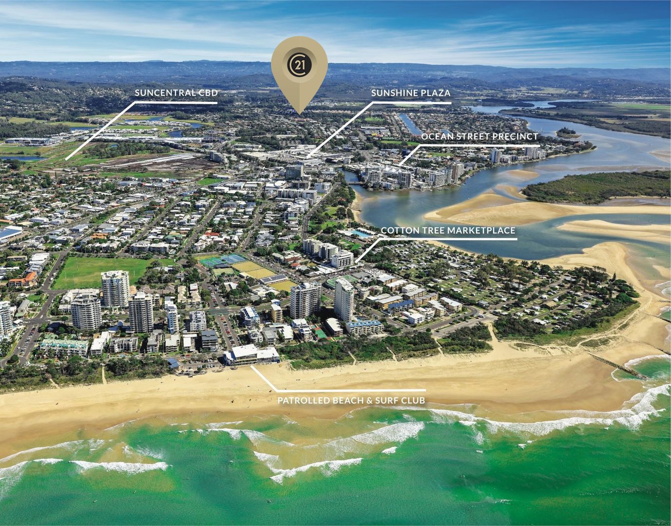 2 bedrooms Townhouse in 3/8 Aragorn Street MAROOCHYDORE QLD, 4558