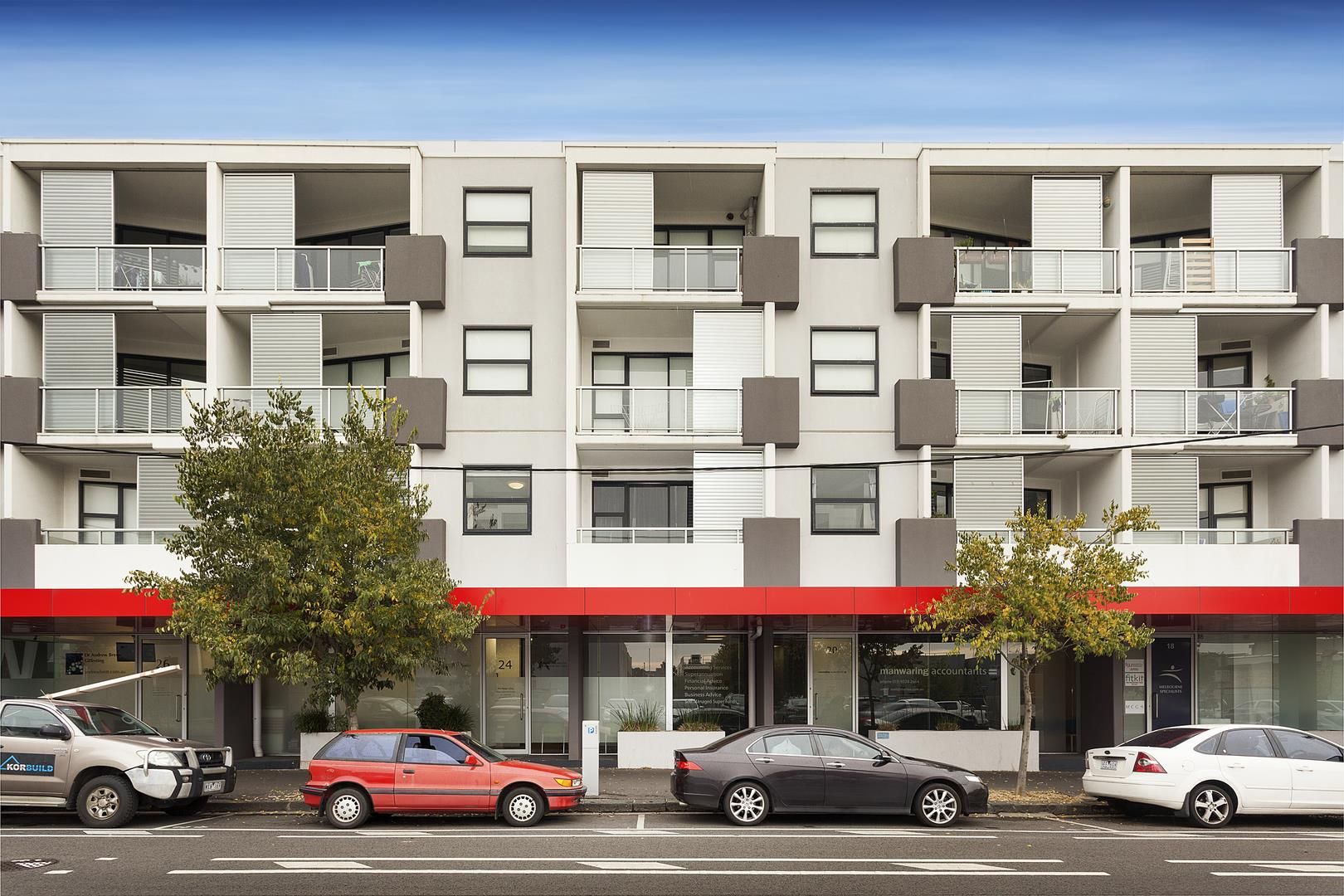 2 bedrooms Apartment / Unit / Flat in 106/25 Oxford Street NORTH MELBOURNE VIC, 3051