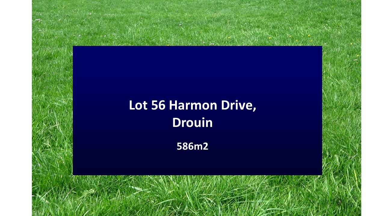 56 Harmon Drive, Drouin VIC 3818, Image 0