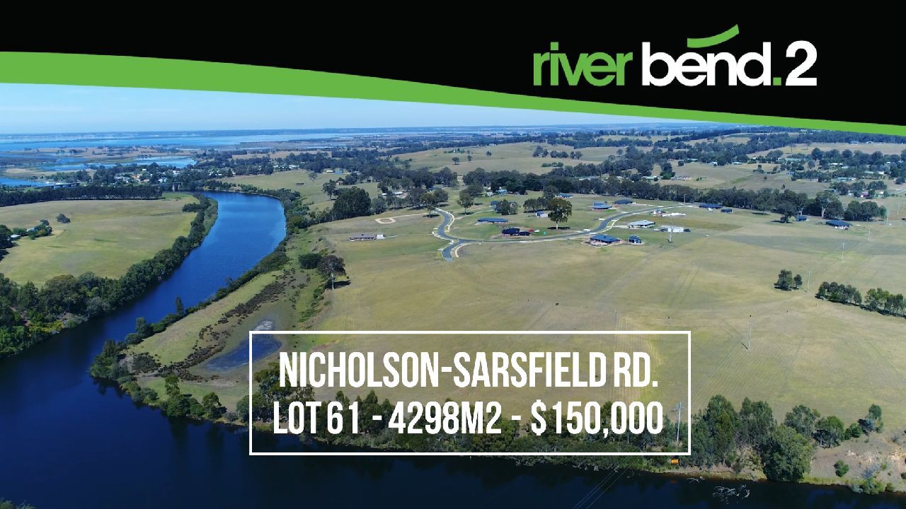 Lot 61/180 Nicholson-Sarsfield Road, Nicholson VIC 3882, Image 0