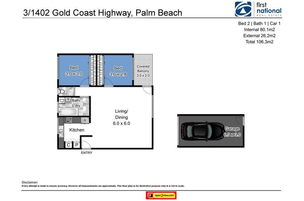 3/1402 Gold Coast Highway, Palm Beach QLD 4221, Image 2