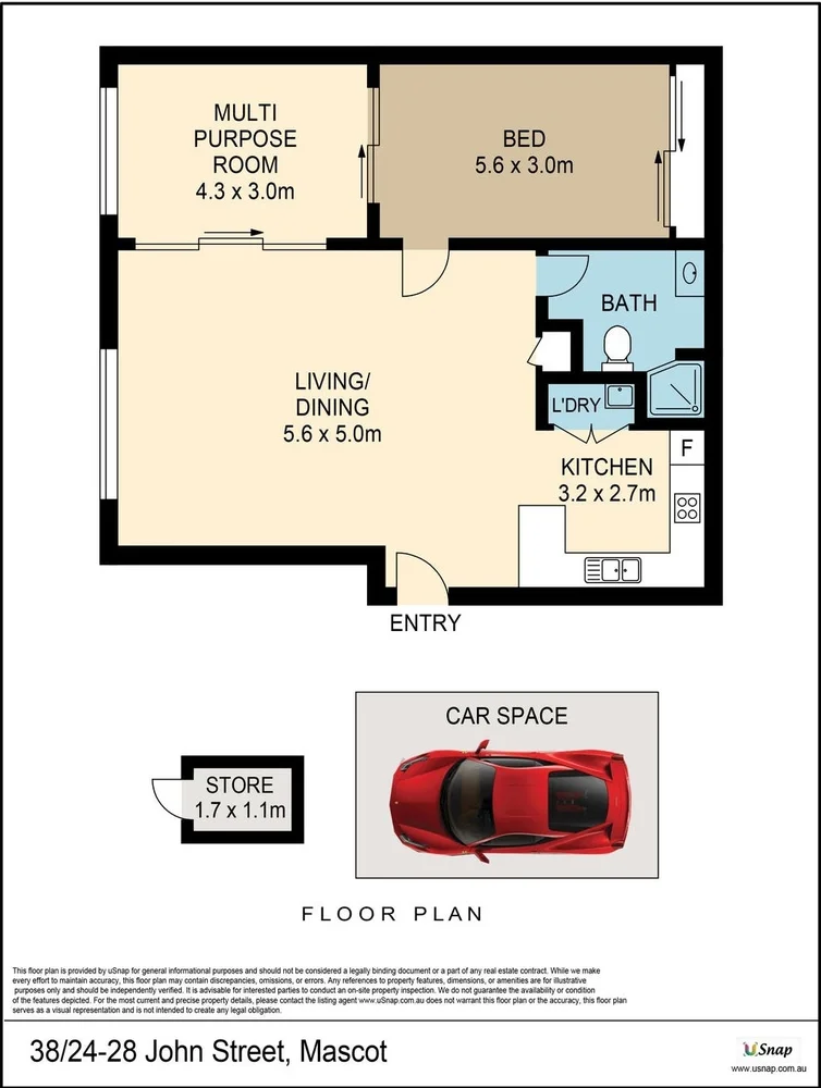 Additional image 6 of 38/24 John Street, Mascot NSW 2020