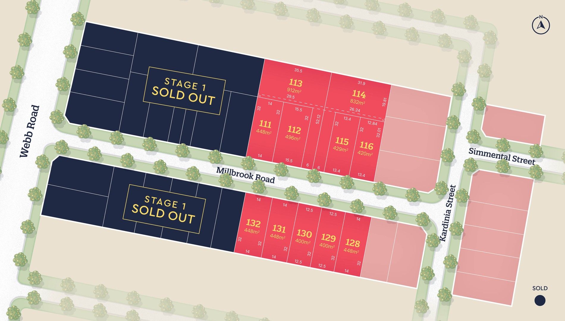 Vacant land in Lot 114/73 Webb Road, BONSHAW VIC, 3352