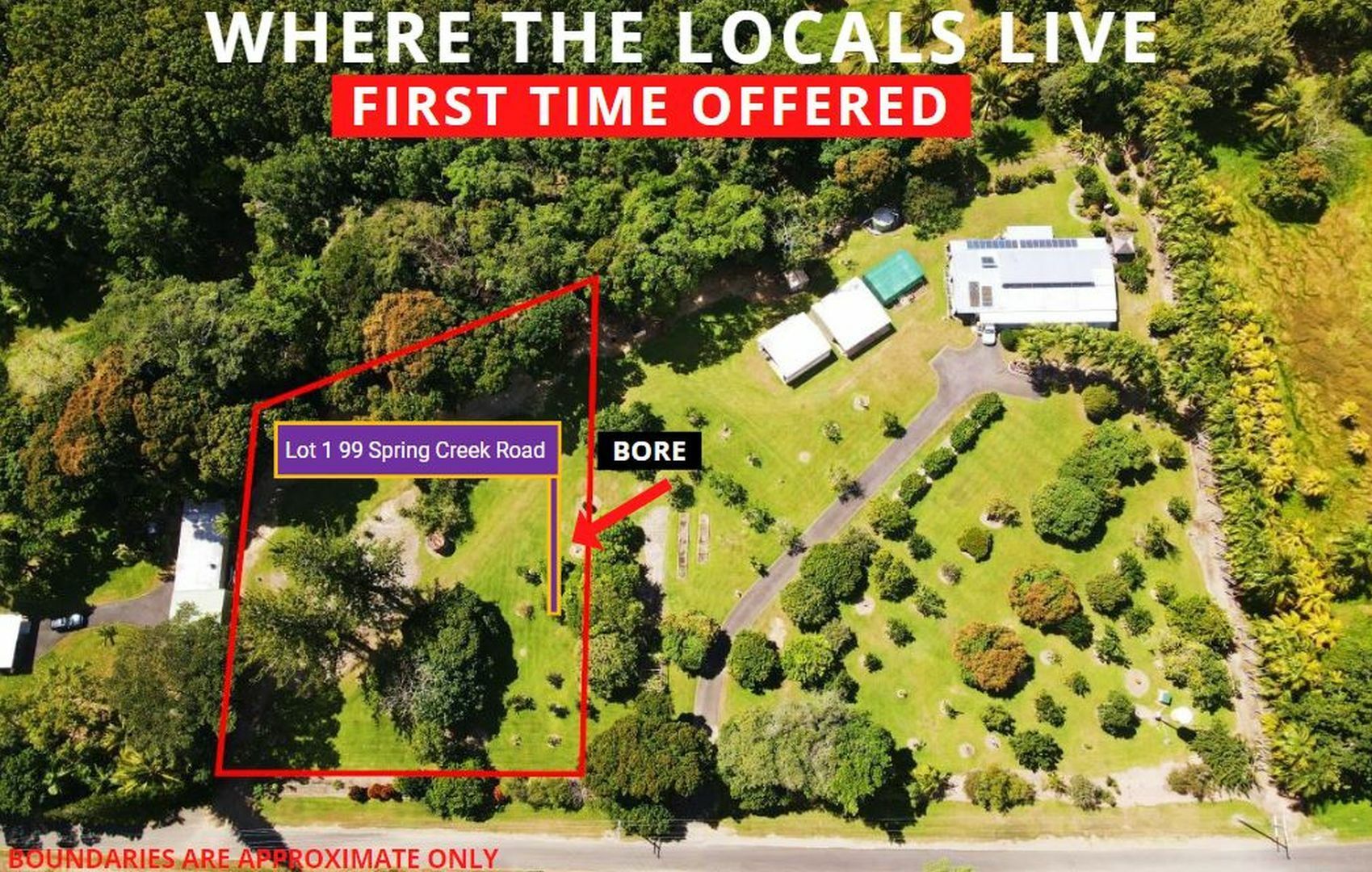 Lot 1/99 Spring Creek Rd, Mowbray QLD 4877, Image 1