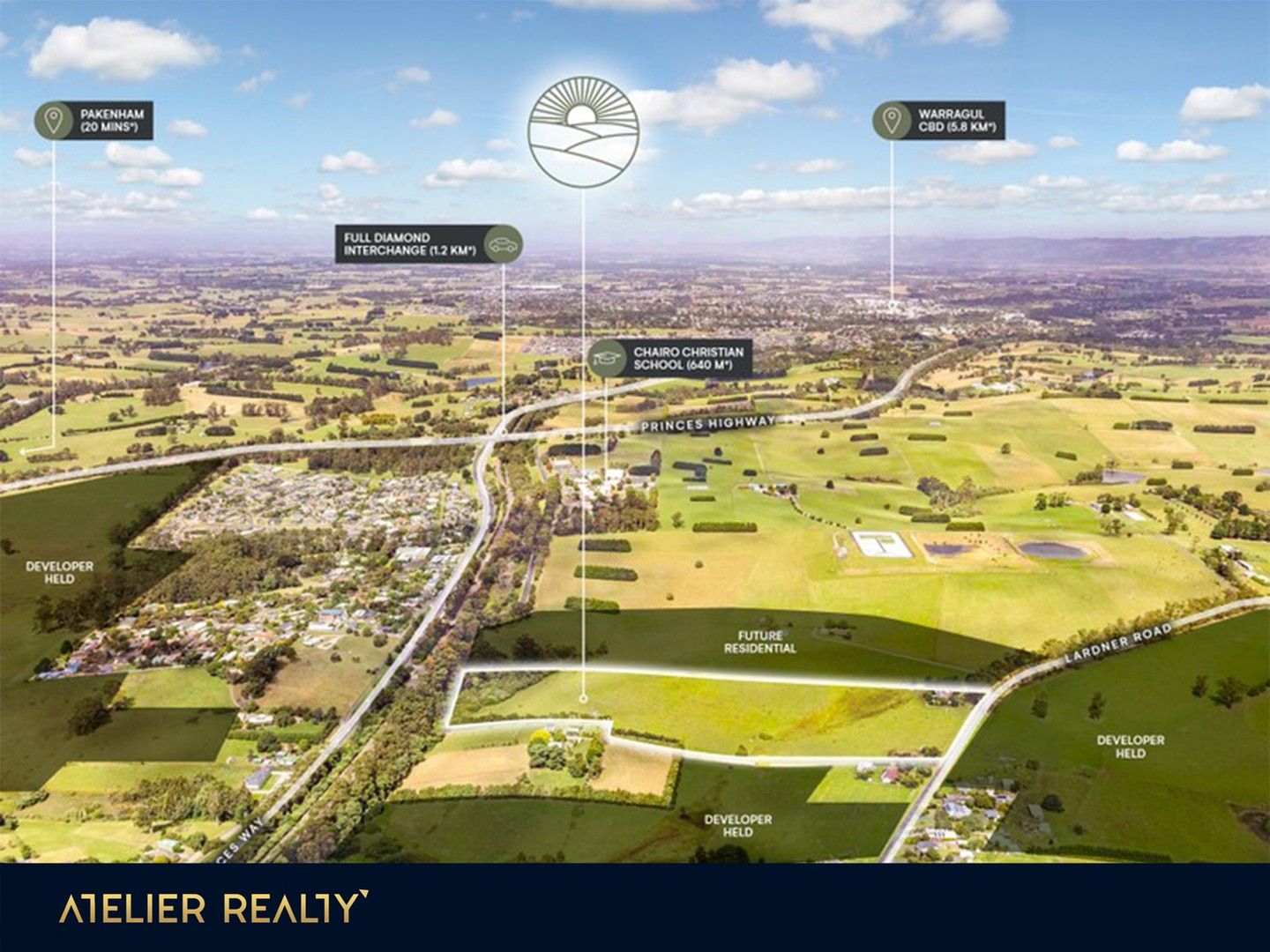 Vacant land in 121 Lardner Road, DROUIN VIC, 3818