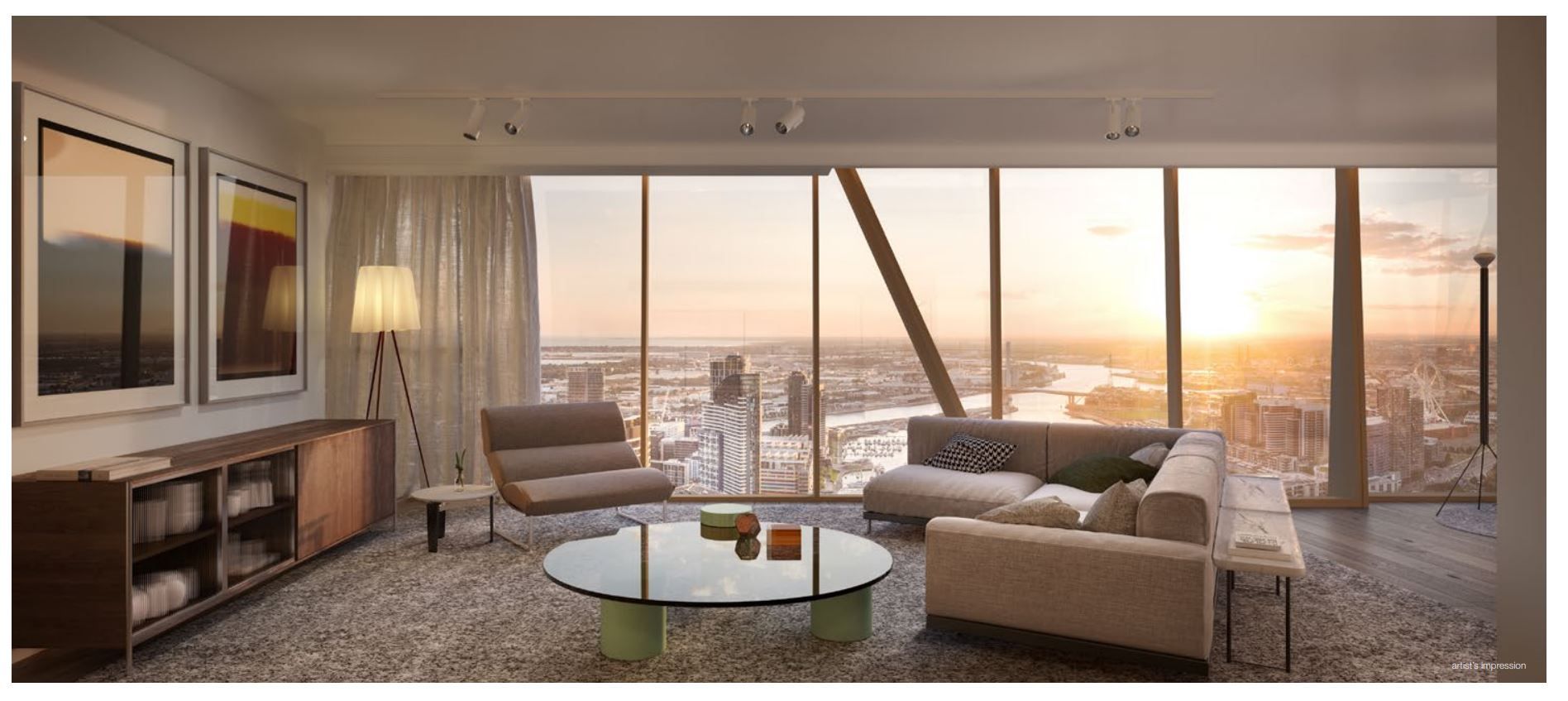 2 bedrooms New Apartments / Off the Plan in  MELBOURNE VIC, 3000