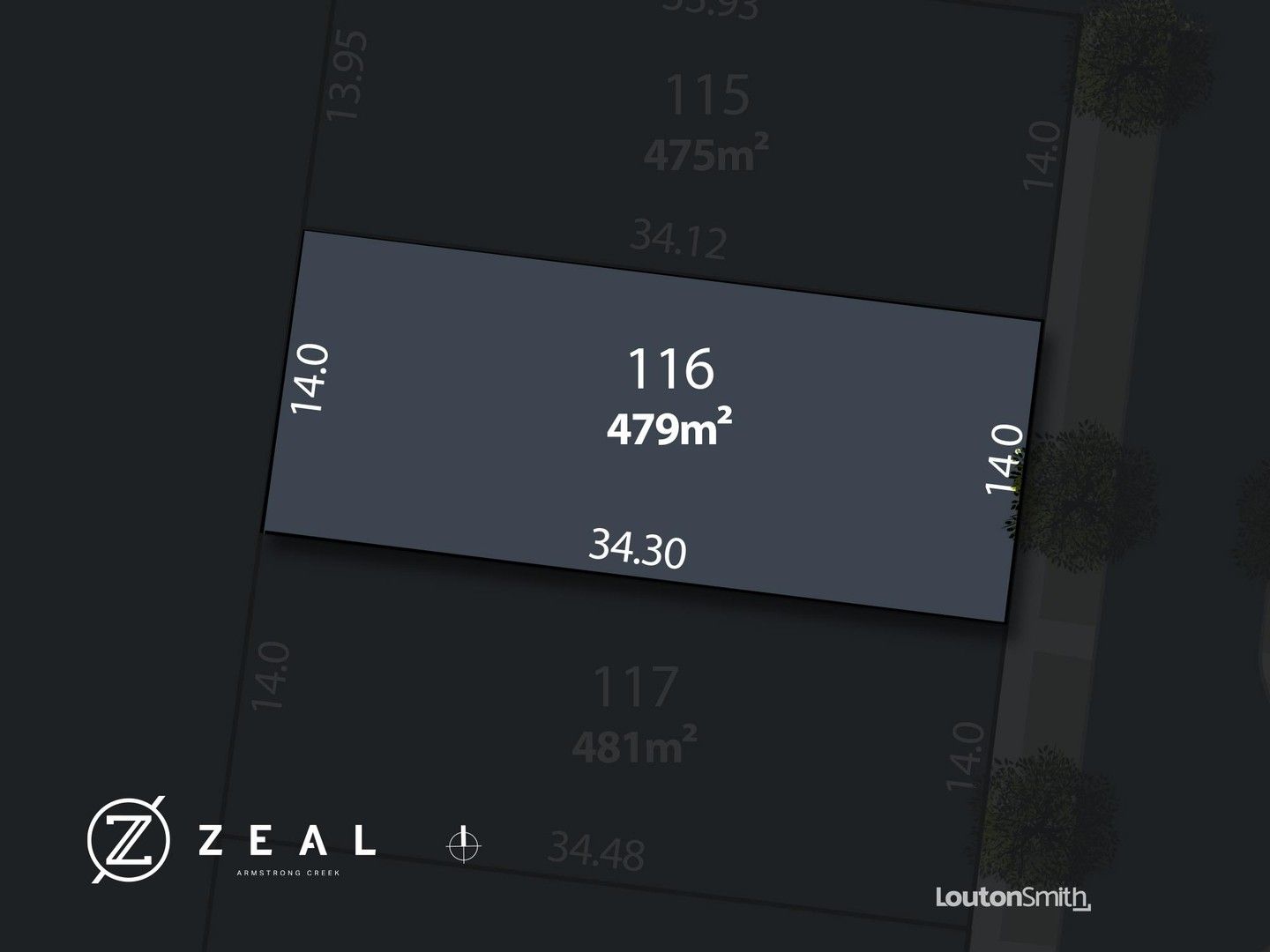 Vacant land in Lot 116/430 Horseshoe Bend Road, ARMSTRONG CREEK VIC, 3217
