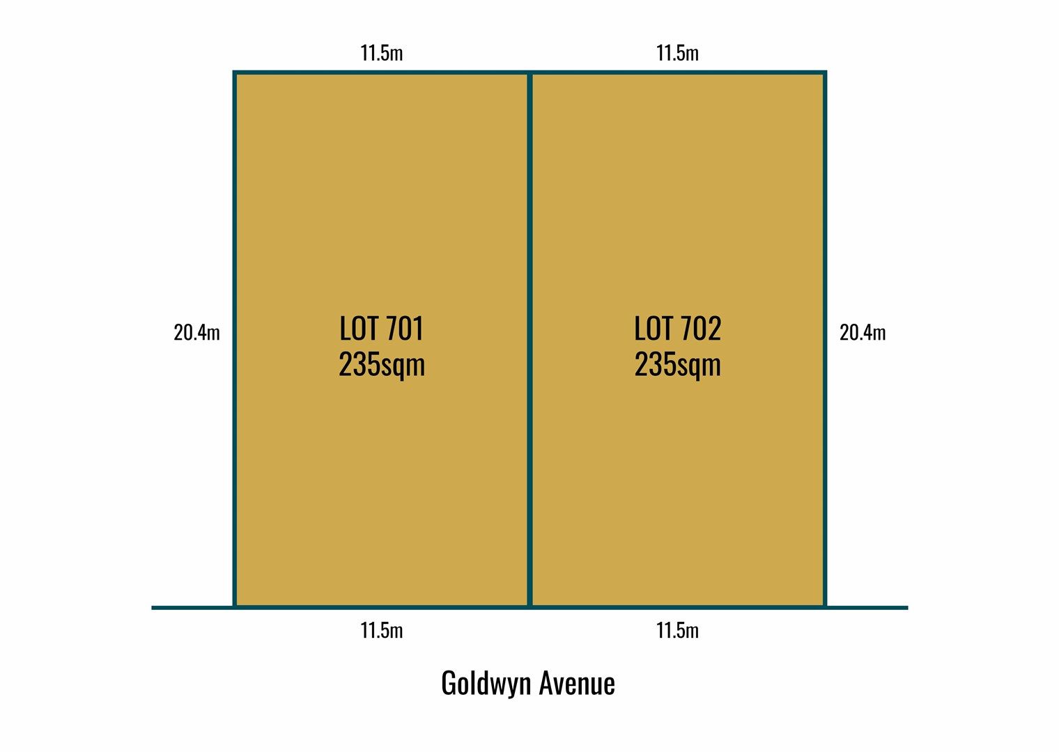 Lot 701 Goldwyn Avenue, Salisbury Downs SA 5108, Image 0