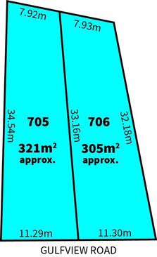 Vacant land in Allotment 705 & 706, 49 Gulfview Road, CHRISTIES BEACH SA, 5165