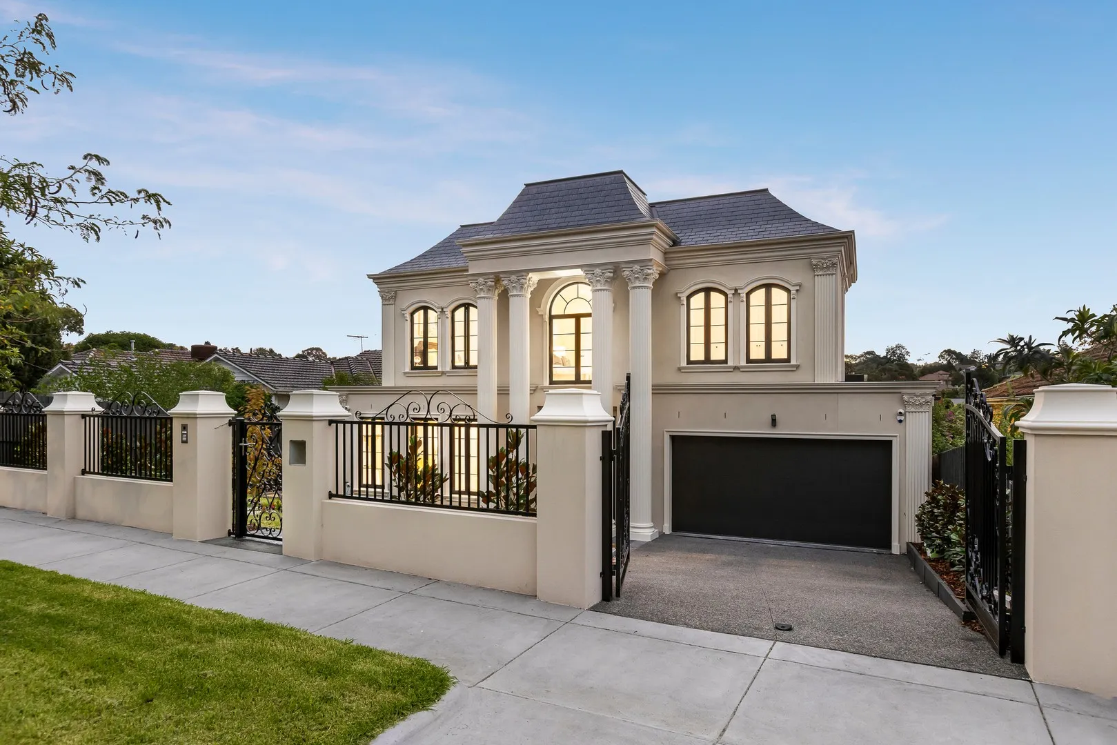 Grand Three-Level Luxury, Beauty & Serenity in a Prestigious Family Setting
