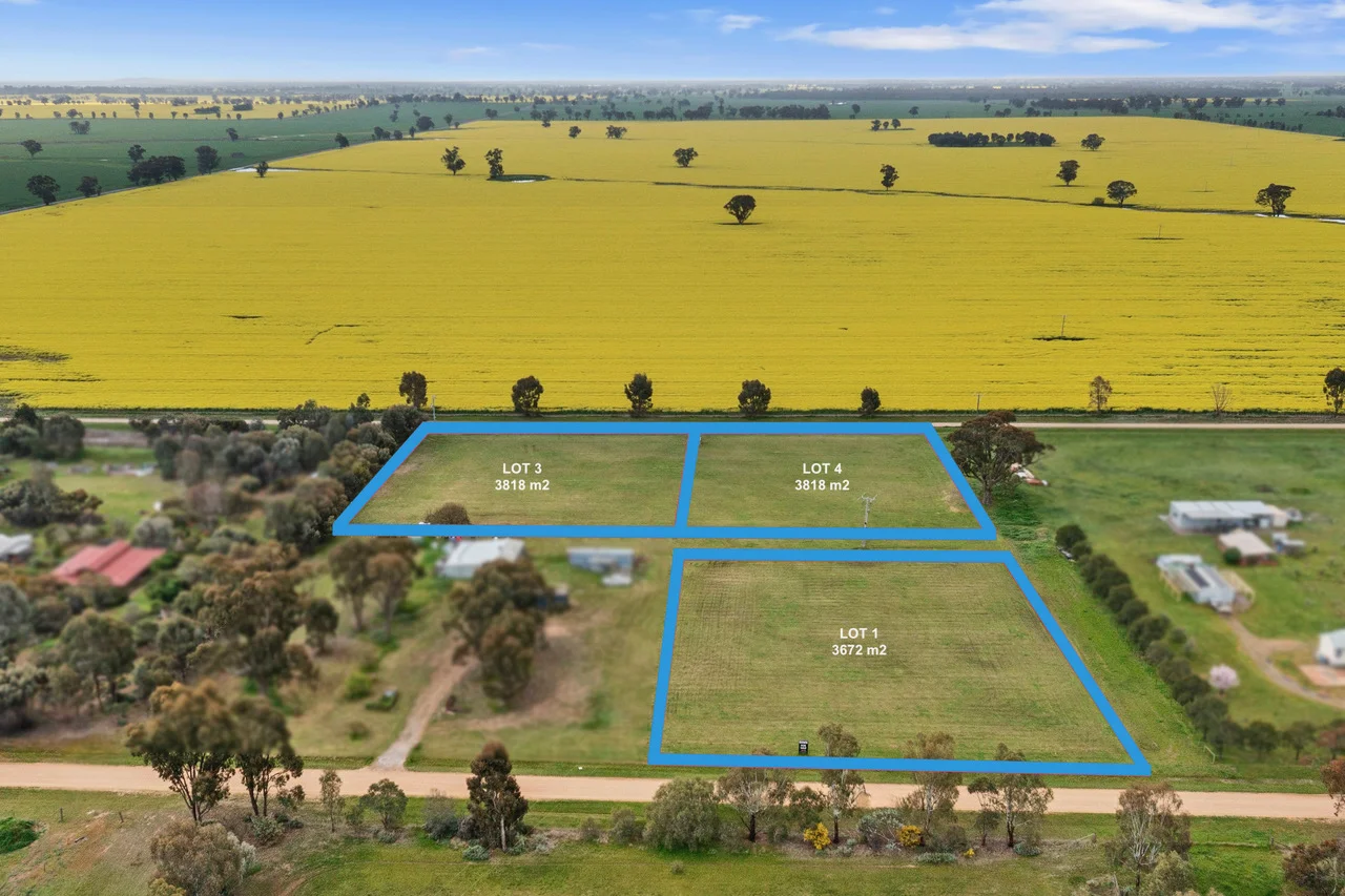 Lot 1, 3, 4 Mallows Street, Wilby VIC 3728