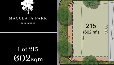 Picture of Lot 215, CAMBEWARRA NSW 2540