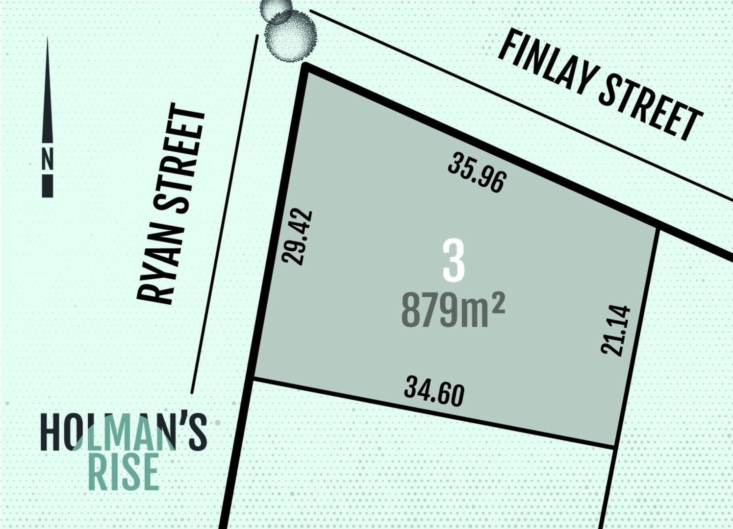 Vacant land in Holman's Rise/Lot 3 Ryan Street, BROWN HILL VIC, 3350