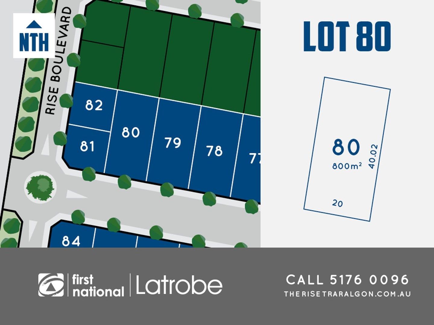 Lot 80 Rise Boulevard, Traralgon VIC 3844, Image 0