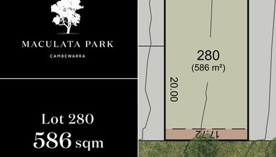 Picture of Lot 280, CAMBEWARRA NSW 2540