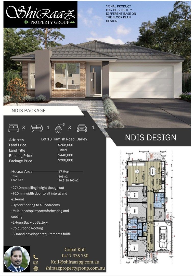 Lot 18 Hamish Road, Darley VIC 3340, Image 0