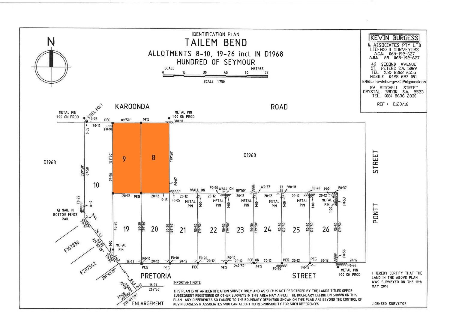 Lots 8 & 9 Kulde Road, Tailem Bend SA 5260, Image 0