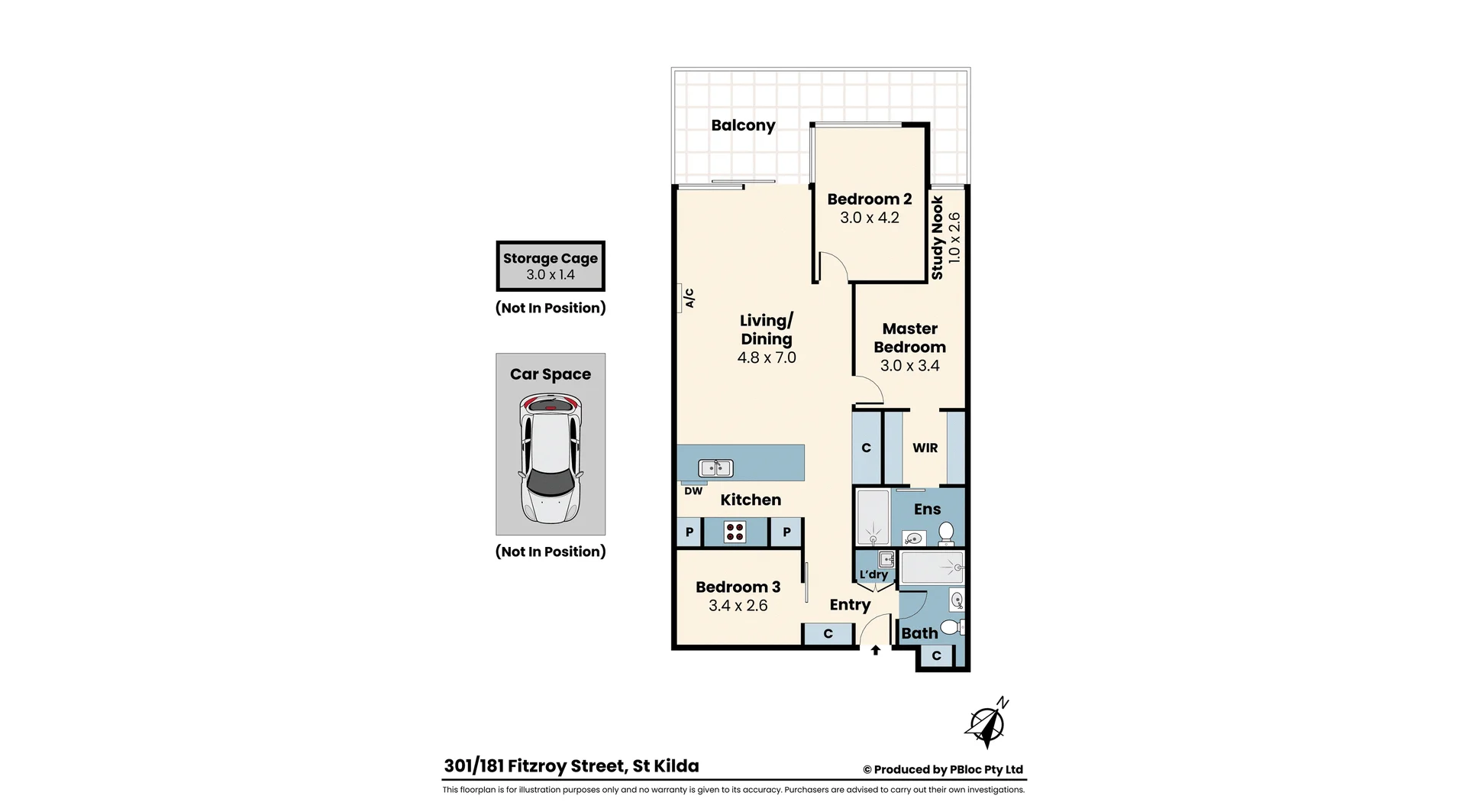 Additional image 13 of 301/181 Fitzroy St, St Kilda VIC 3182