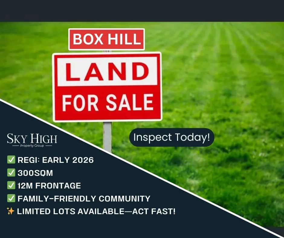 Secure your chance to own a 300sqm with 12m frontage block in Box Hill, Box Hill