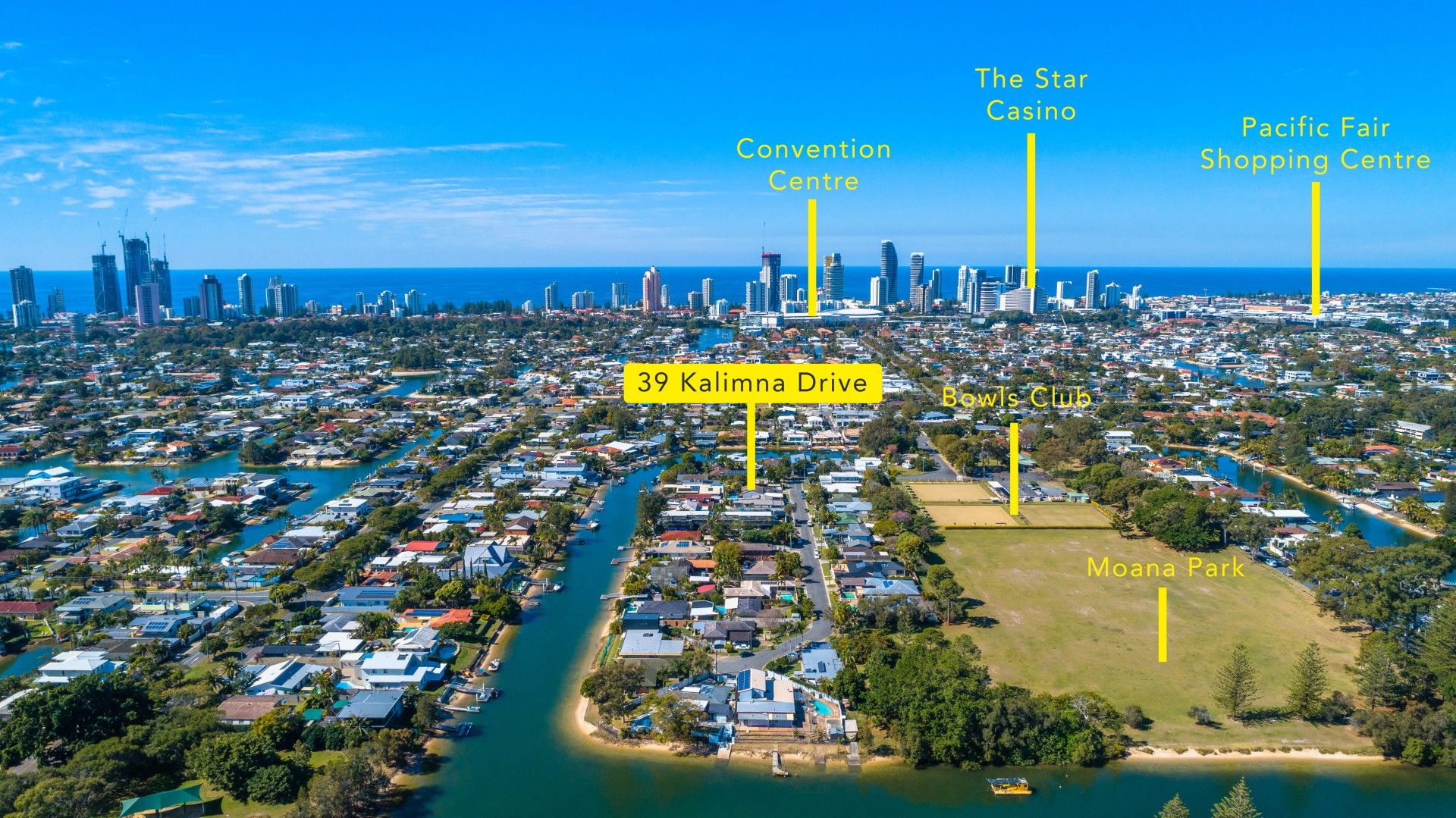 3 bedrooms House in 39 Kalimna Dr BROADBEACH WATERS QLD, 4218