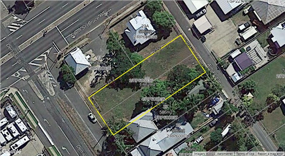 Vacant land in 25 Denison Street, ROCKHAMPTON CITY QLD, 4700
