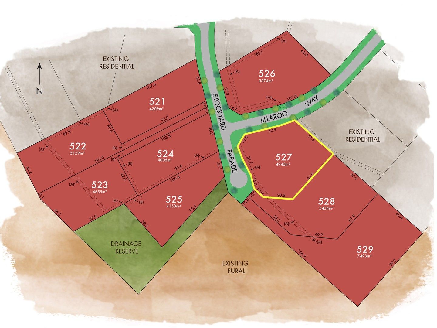 Vacant land in 527 Stockyard Parade, MUSWELLBROOK NSW, 2333