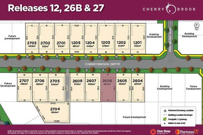 Picture of Lot 2606 Cherrybrook Drive, BENTLEY PARK QLD 4869