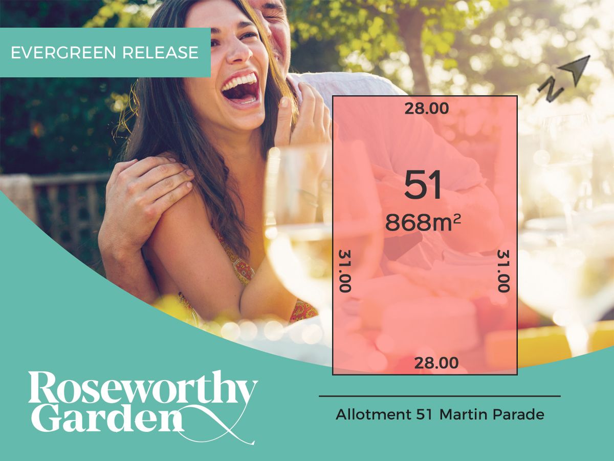 Vacant land in Lot 51 Martin Parade, ROSEWORTHY SA, 5371