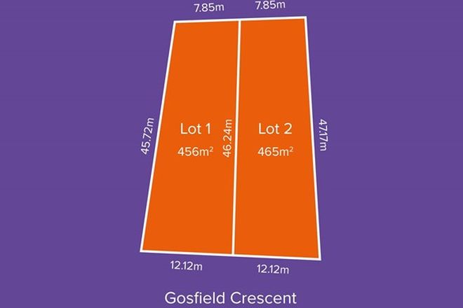 Picture of Lot 1, 7 Gosfield Crescent, HAMPSTEAD GARDENS SA 5086