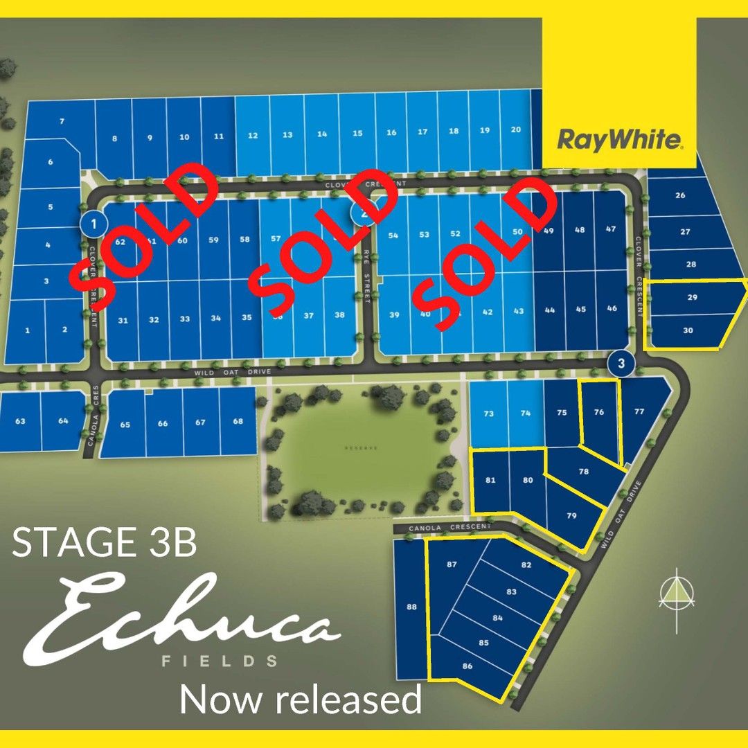 Vacant land in Stage 3B Echuca Fields Estate, ECHUCA VIC, 3564