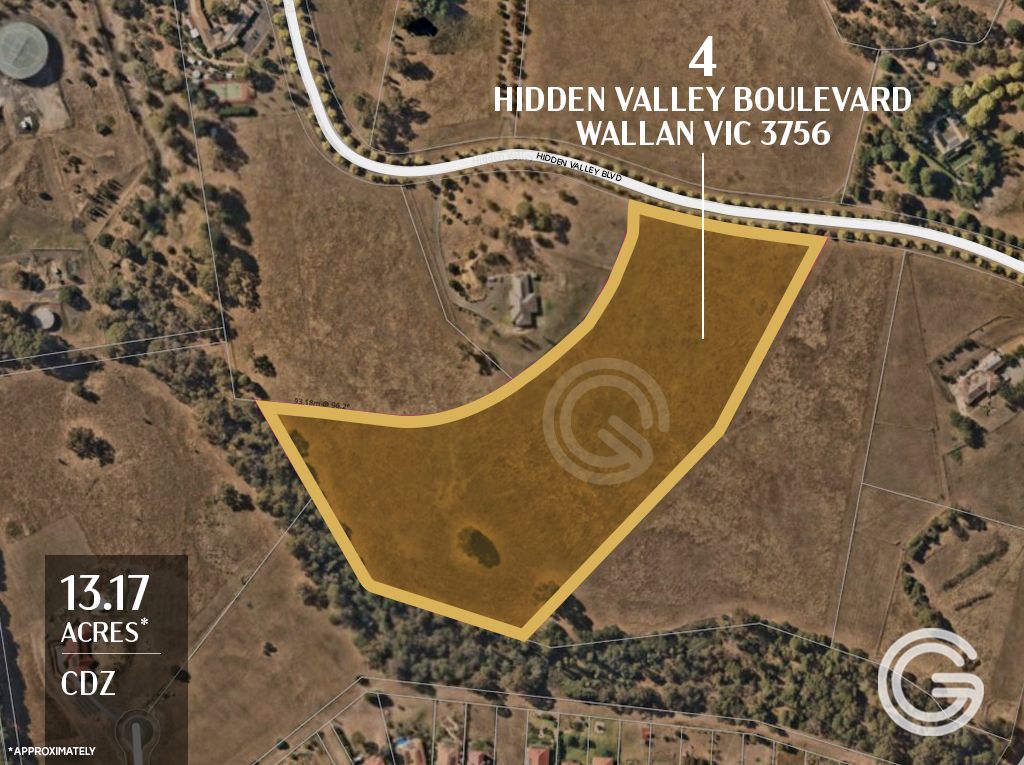 Vacant land in 4 Hidden Valley Boulevard, WALLAN VIC, 3756