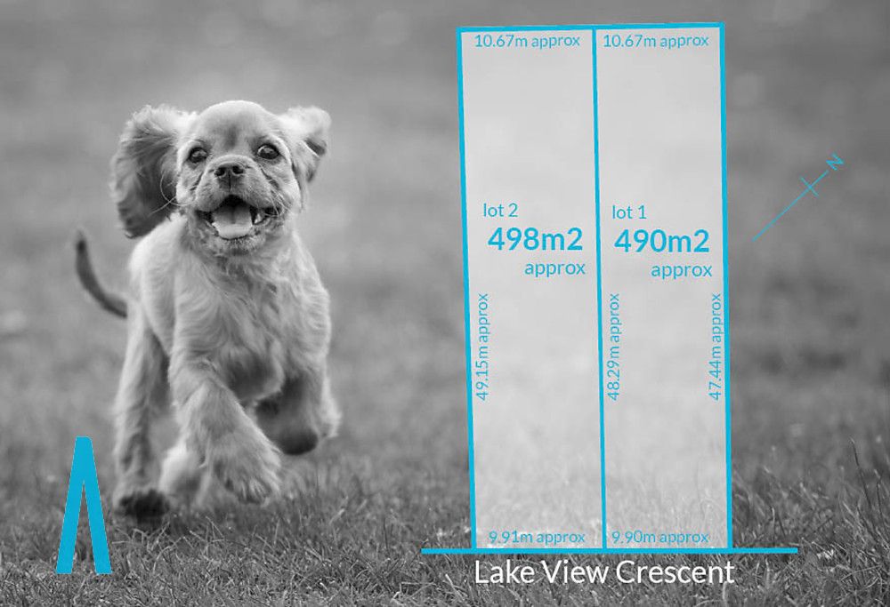 Vacant land in Lot 1 & 2/26 Lake View Crescent, HIGHBURY SA, 5089