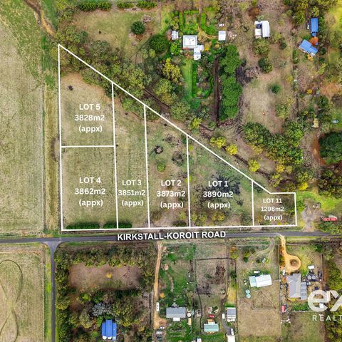 Vacant land in Lots 1-5 & Lot 11, 65 Chamberlain Street, KIRKSTALL VIC, 3283