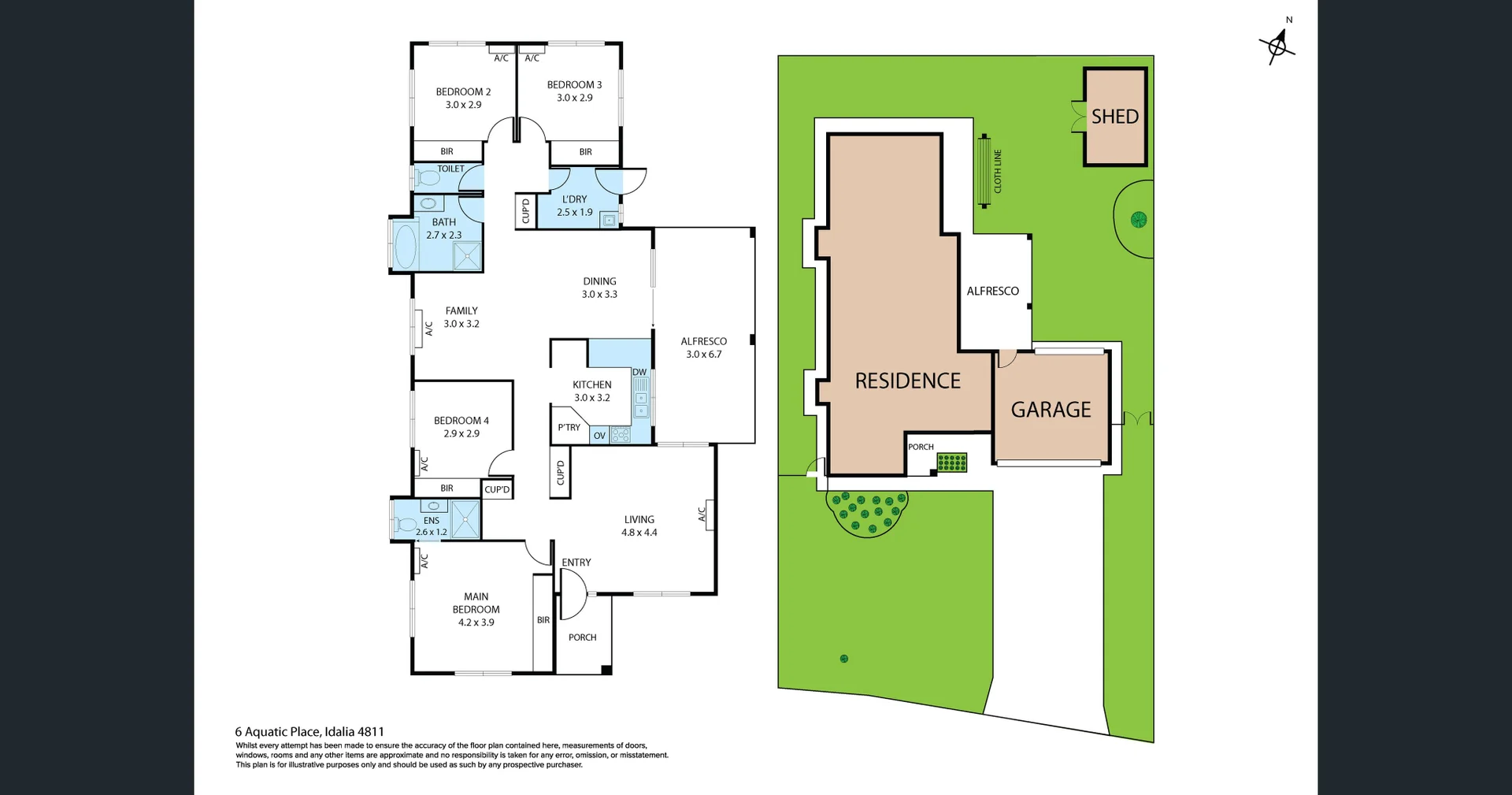 6 Aquatic Pl, Idalia QLD 4811 - House For Rent | Domain