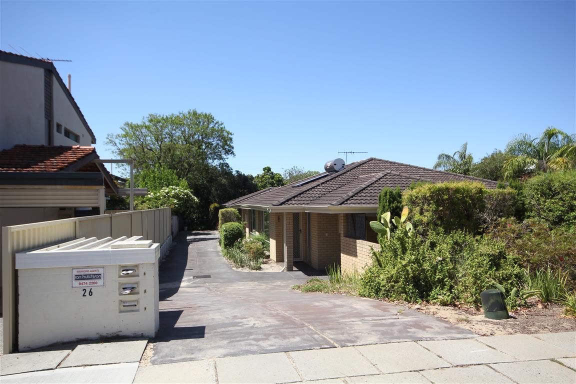 2 bedrooms Villa in 1/26 HAMPDEN STREET SOUTH PERTH WA, 6151