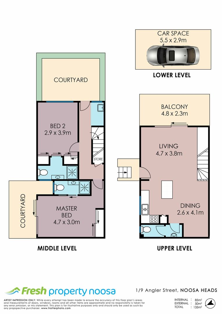 Unit 1/9 Angler St, Noosa Heads QLD 4567, Image 2