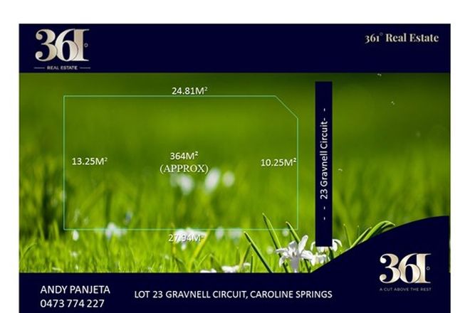 Picture of Lot 23 Gravnell Circuit, CAROLINE SPRINGS VIC 3023