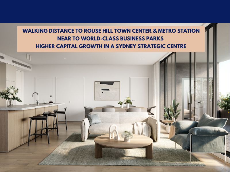 1 bedrooms New Apartments / Off the Plan in H106/822 Windsor Road ROUSE HILL NSW, 2155