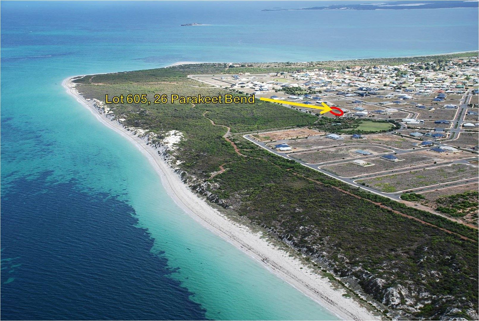 Lot 605, 26 Parakeet Bend, Jurien Bay WA 6516, Image 0