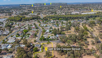 Picture of Lot 1/26 Cowper Street, NORTH BENDIGO VIC 3550