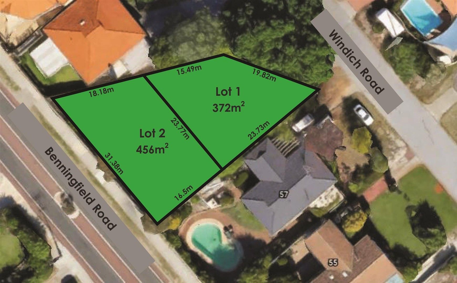 Vacant land in 59 Windich Road, BULL CREEK WA, 6149