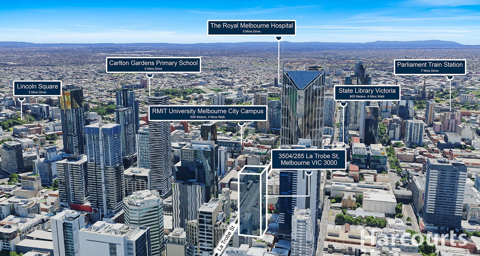 3504/285 La Trobe Street, Melbourne VIC 3000 Domain