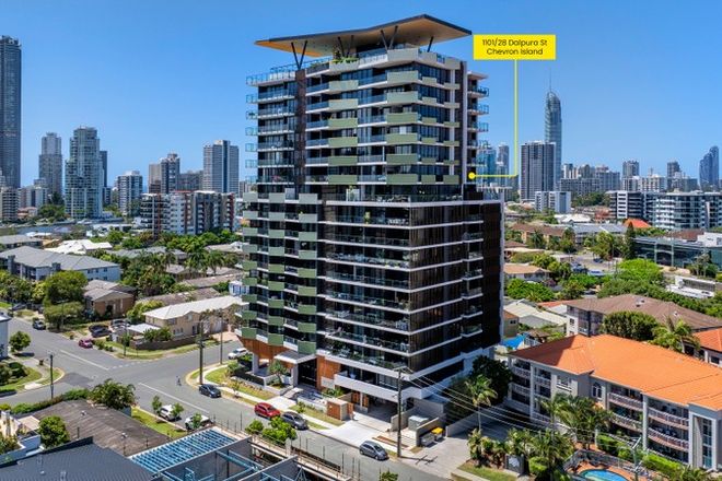 Picture of 1101/28 Dalpura Street, CHEVRON ISLAND QLD 4217