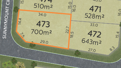Picture of Lot 473 Sunnymount Circuit, BOHLE PLAINS QLD 4817