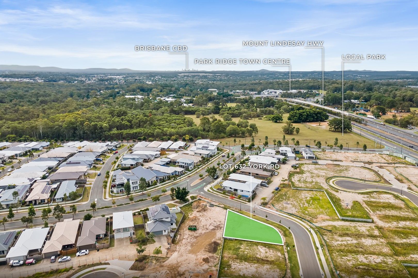 Vacant land in Lot 632 York Road, GREENBANK QLD, 4124